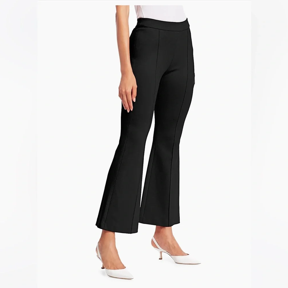 ADAM LIPPES Black Boot Cut Flare Pants - Picture 1 of 13